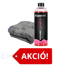 Kerámia sampon járműszárító törölközővel