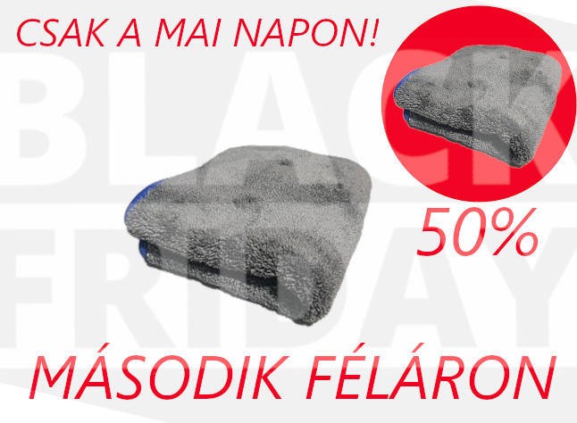 AKICÓ járműszárító törölköző a MÁSODIK FÉLÁRON