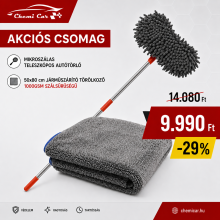Teleszkópos mikroszálas autótörlő járműszárító törölközővel