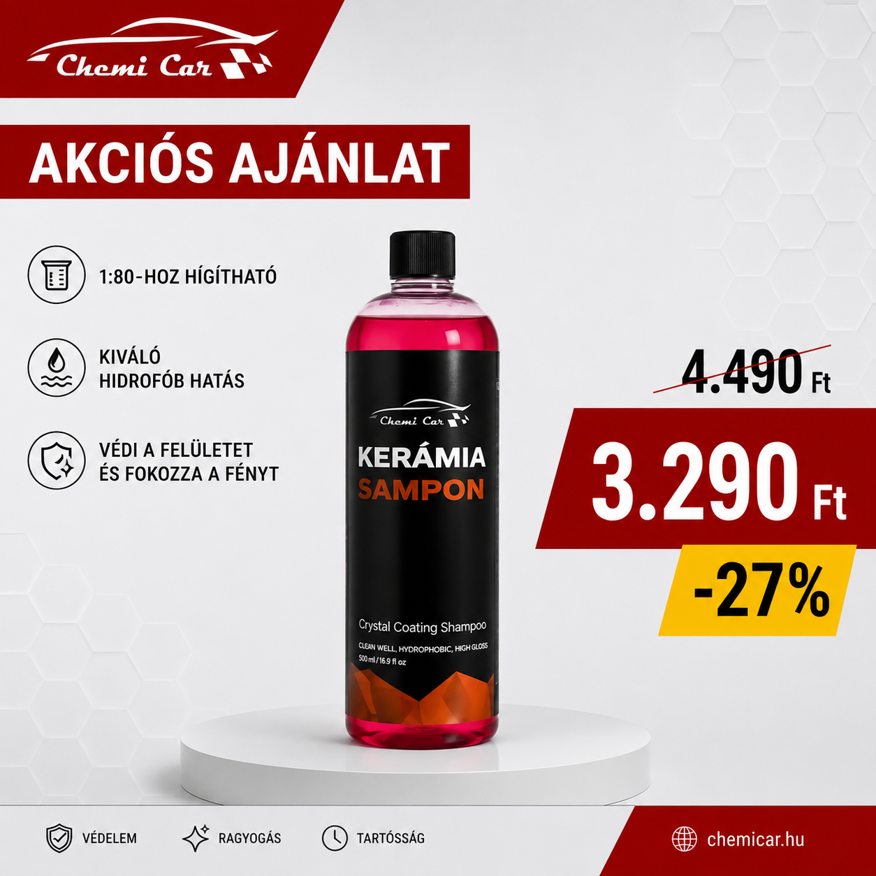 Chemi Car kerámia sampon